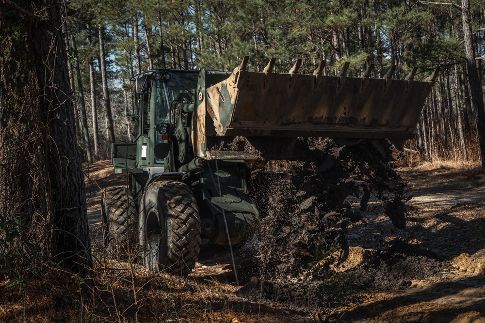 26th MEU conducts FHA exercise on Camp Davis