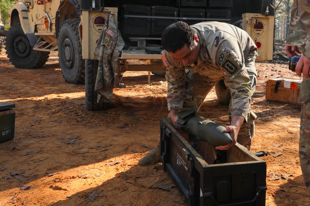 767th Explosive Ordnance Disposal Company Demolition Range