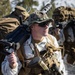 Marines with V1/6 conduct conditioning hike during MTX 2-25