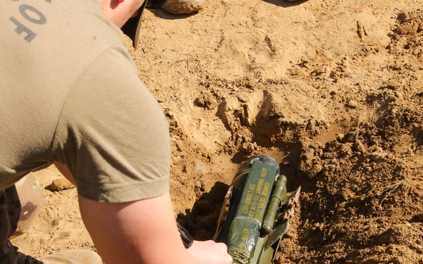 767th Explosive Ordnance Disposal Company Demolition Range