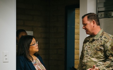 AETC command spouse tours Luke AFB