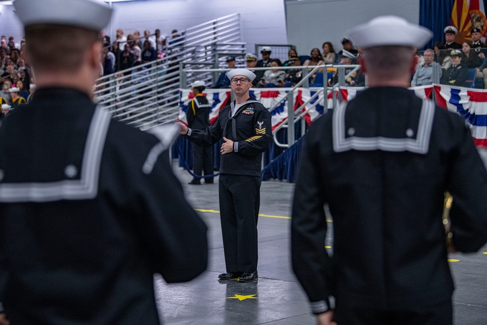 Recruit Training Command Pass in Review February 27, 2025