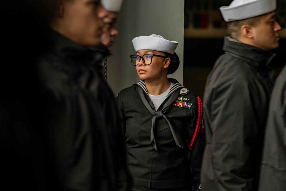 Recruit Training Command Pass in Review February 27, 2025
