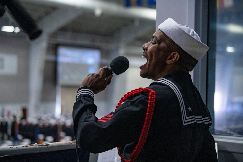 Recruit Training Command Pass in Review February 27, 2025