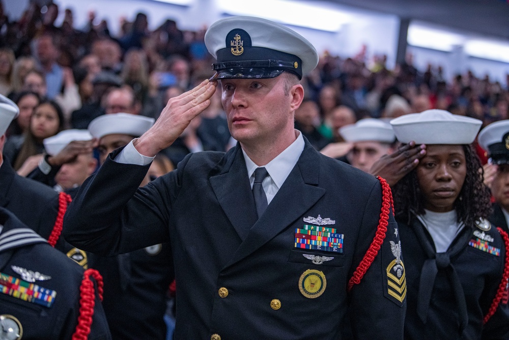 Recruit Training Command Pass in Review February 27, 2025