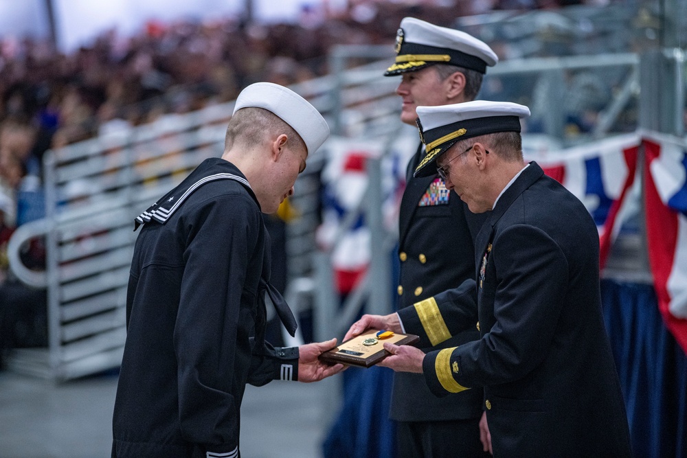 Recruit Training Command Pass-in-Review Award Winners