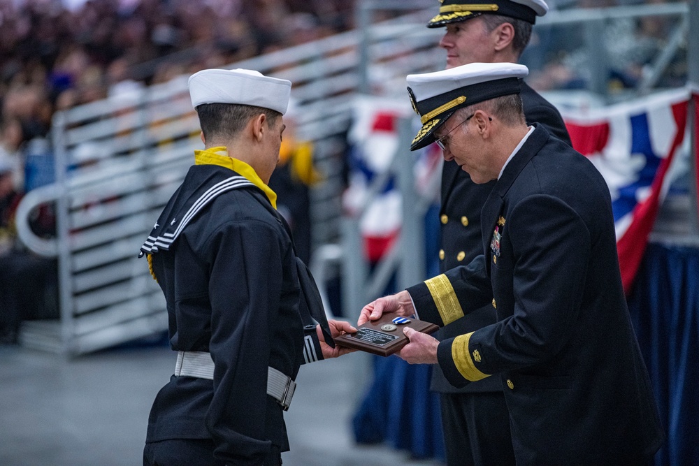 Recruit Training Command Pass-in-Review Award Winners