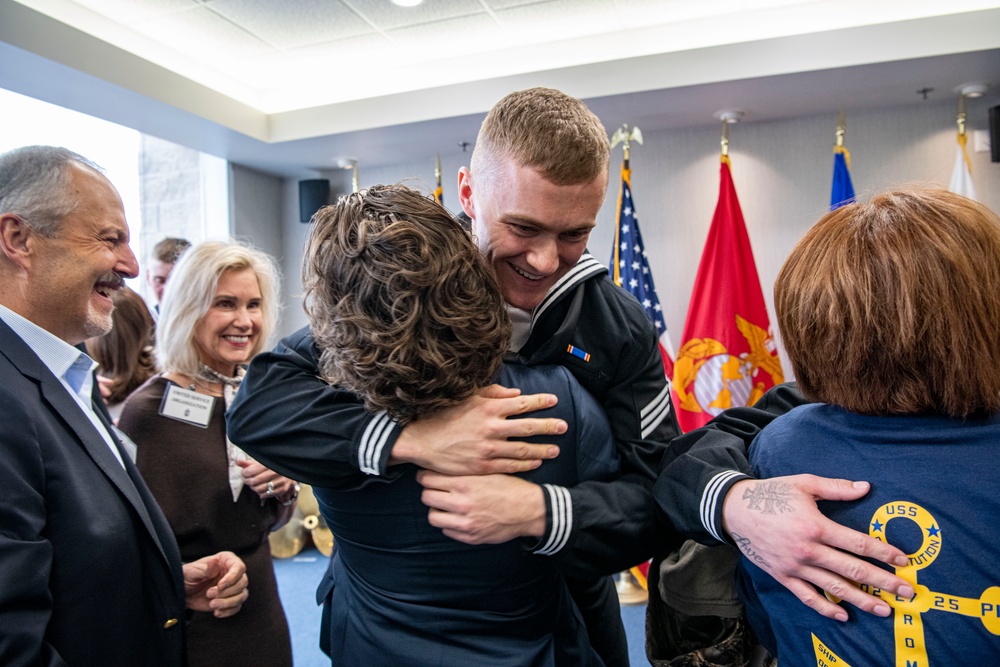 Recruit Training Command Pass in Review February 27, 2025