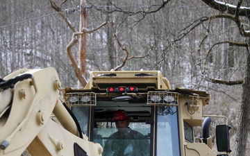 207th Engineer Construction Company assists cleanup efforts in EKY flood relief response