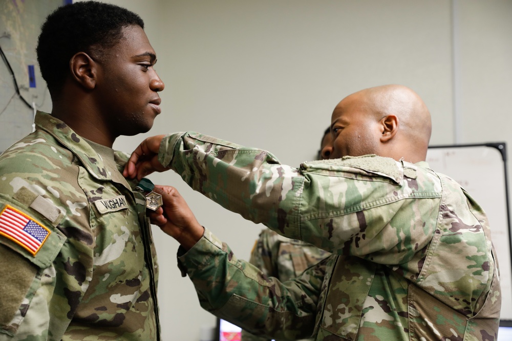 Commanding General walkthrough 75th Feld Artillery Brigade