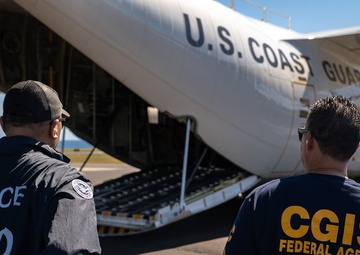 Department of Homeland Security conducts secure alien transport