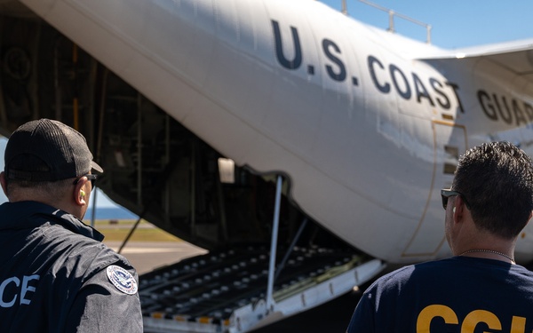 Department of Homeland Security conducts secure alien transport