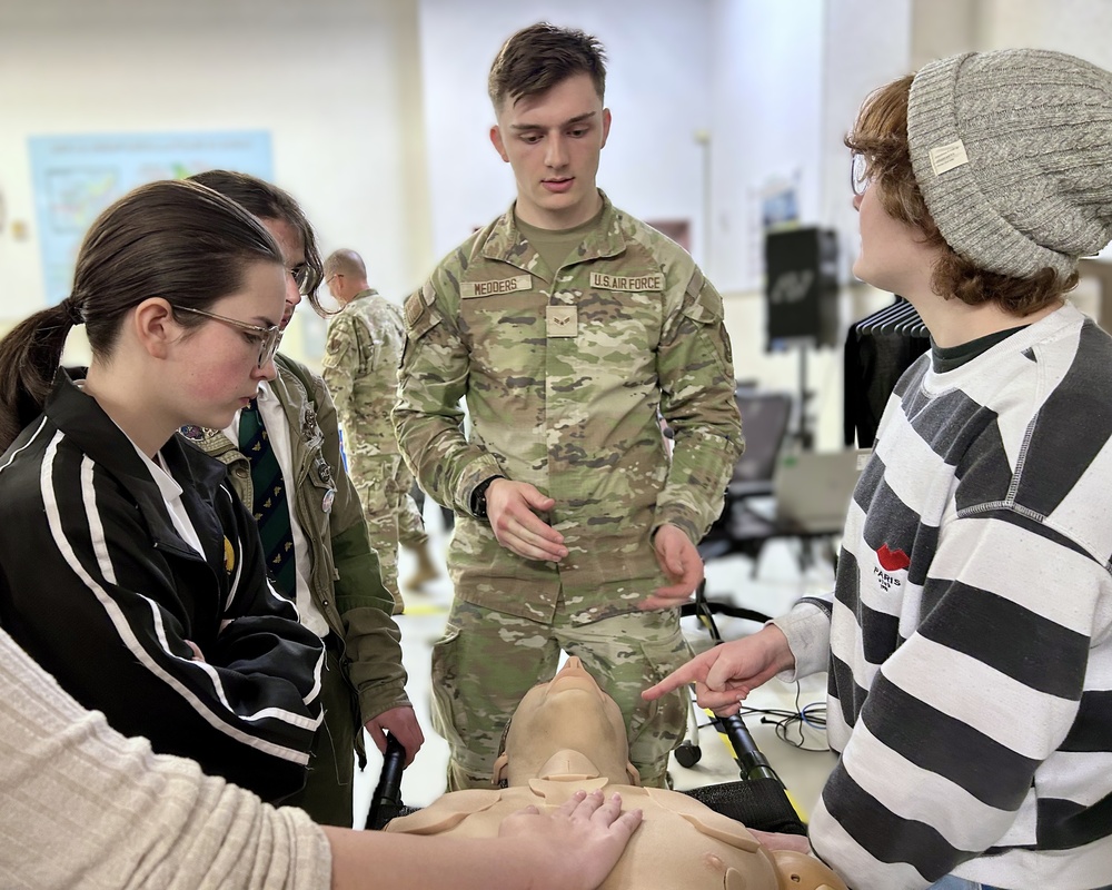 Air Force JROTC Experiences Hands-On Army Training at Torii Station