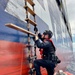 USCGC Myrtle Hazard (WPC 1139) crew conduct security boardings off Guam