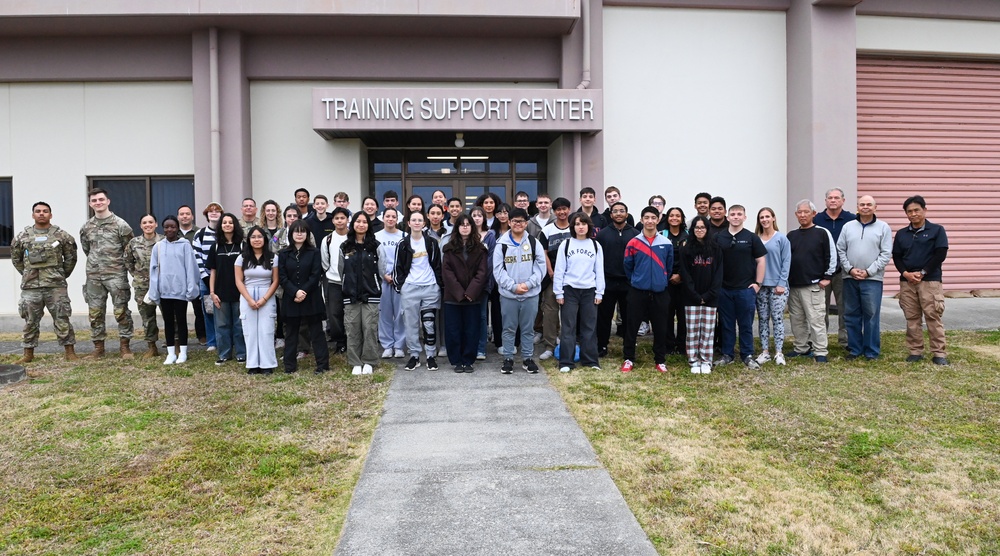 Air Force JROTC Experiences Hands-On Army Training at Torii Station