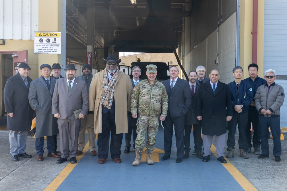 Sergeant Major of the Army Visits Camp Carroll