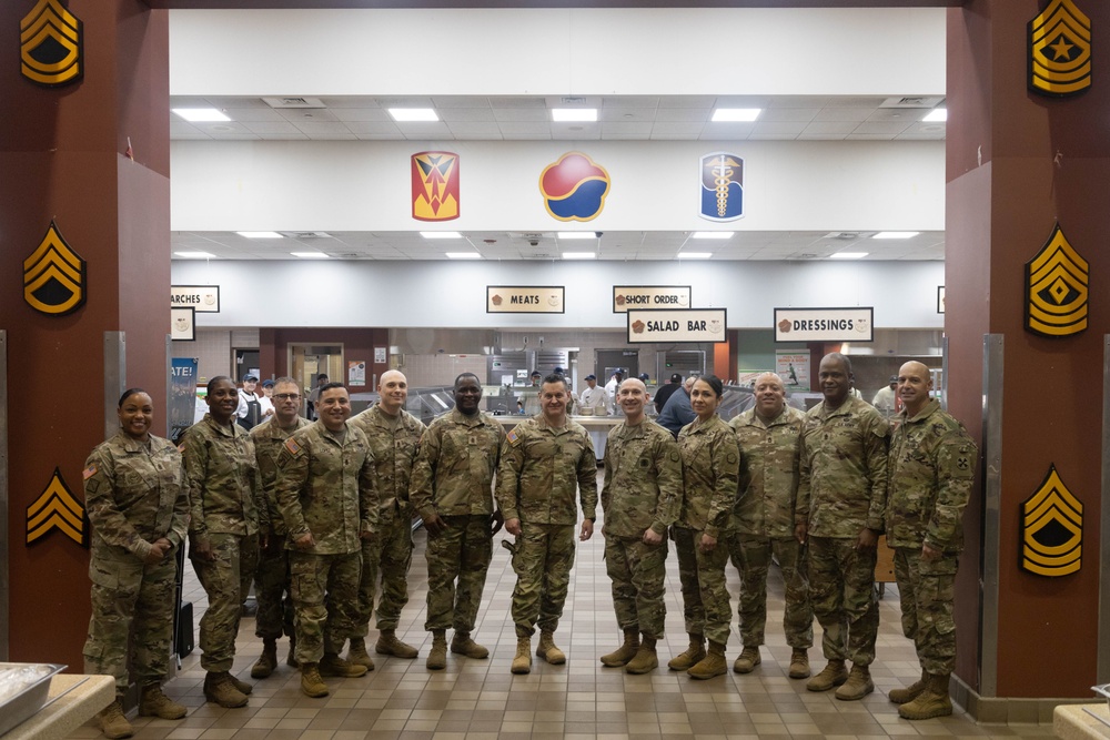 Sergeant Major of the Army Visits Camp Carroll