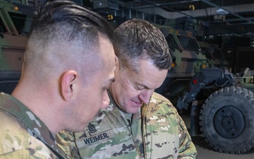 Sergeant Major of the Army Visits Camp Carroll