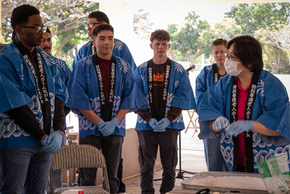 7th Communication Battalion | Rice cake pounding ceremony