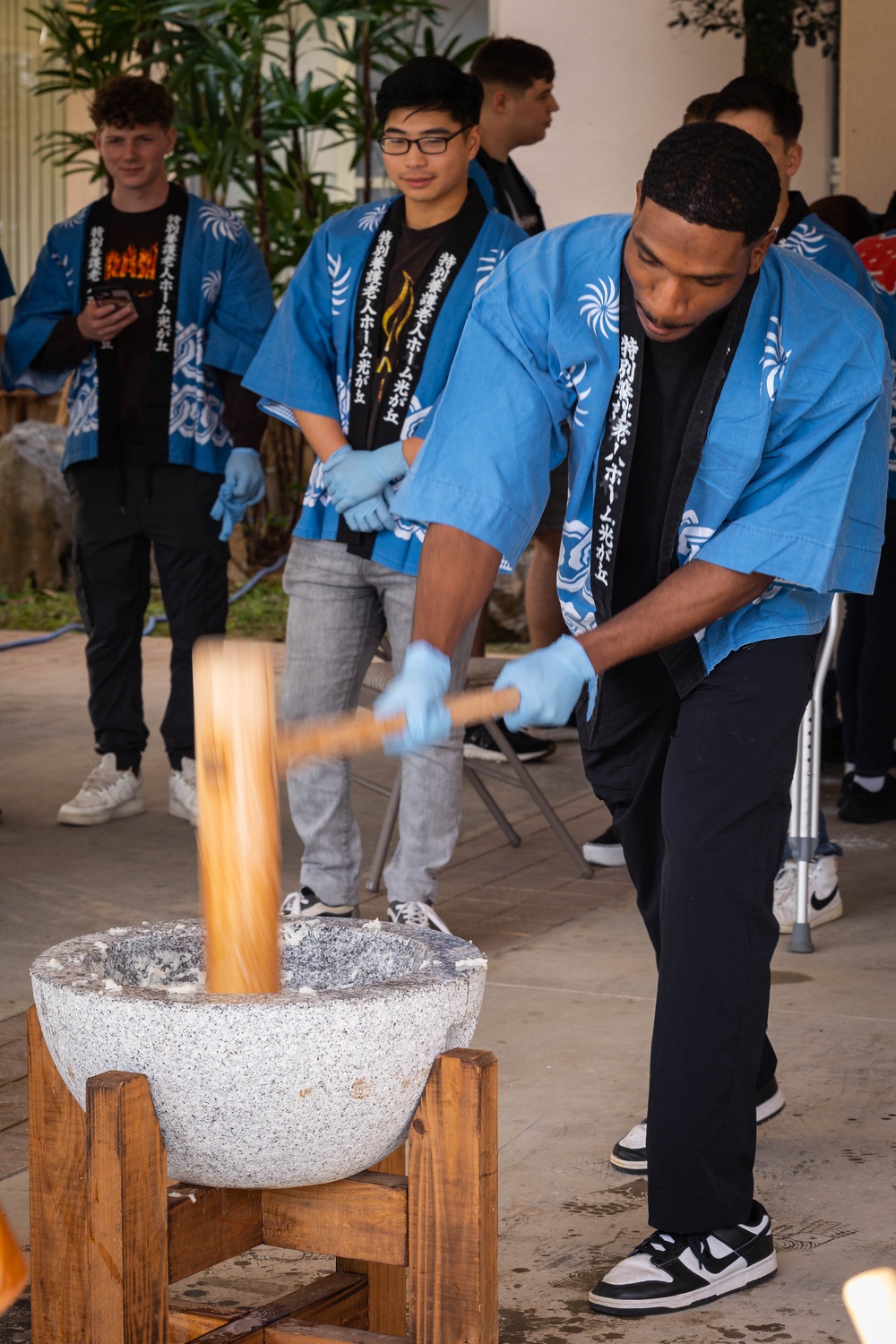 7th Communication Battalion | Rice cake pounding ceremony