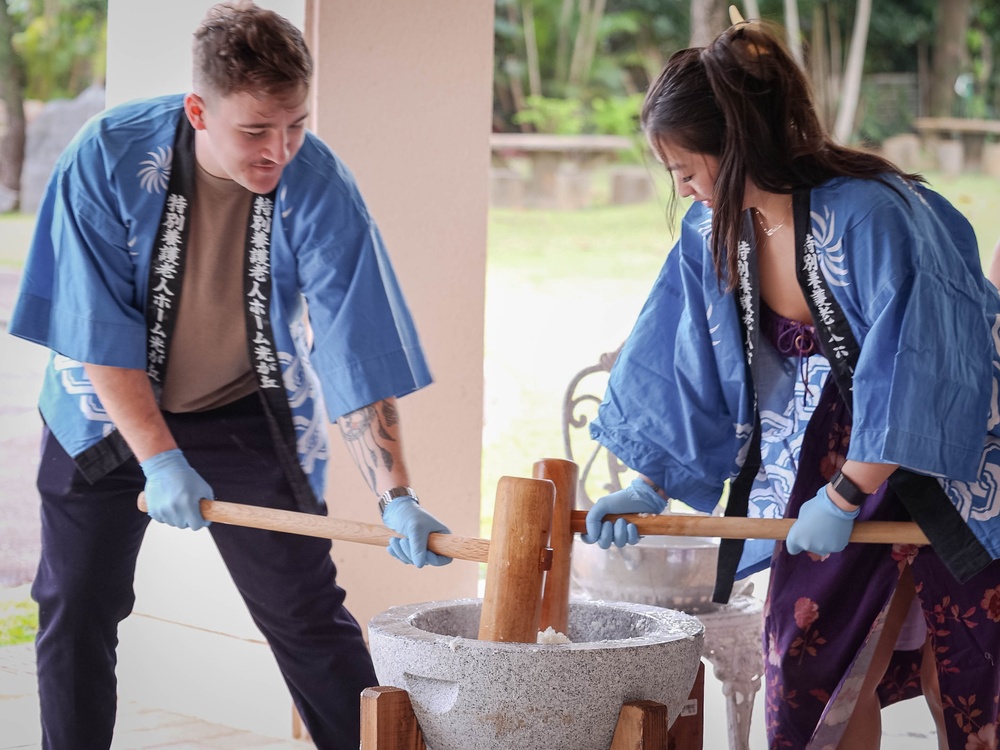 7th Communication Battalion | Rice cake pounding ceremony