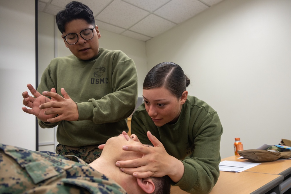 KMEP 25.1: Combat Logistics Regiment 3 Tactical Combat Casualty Care Training