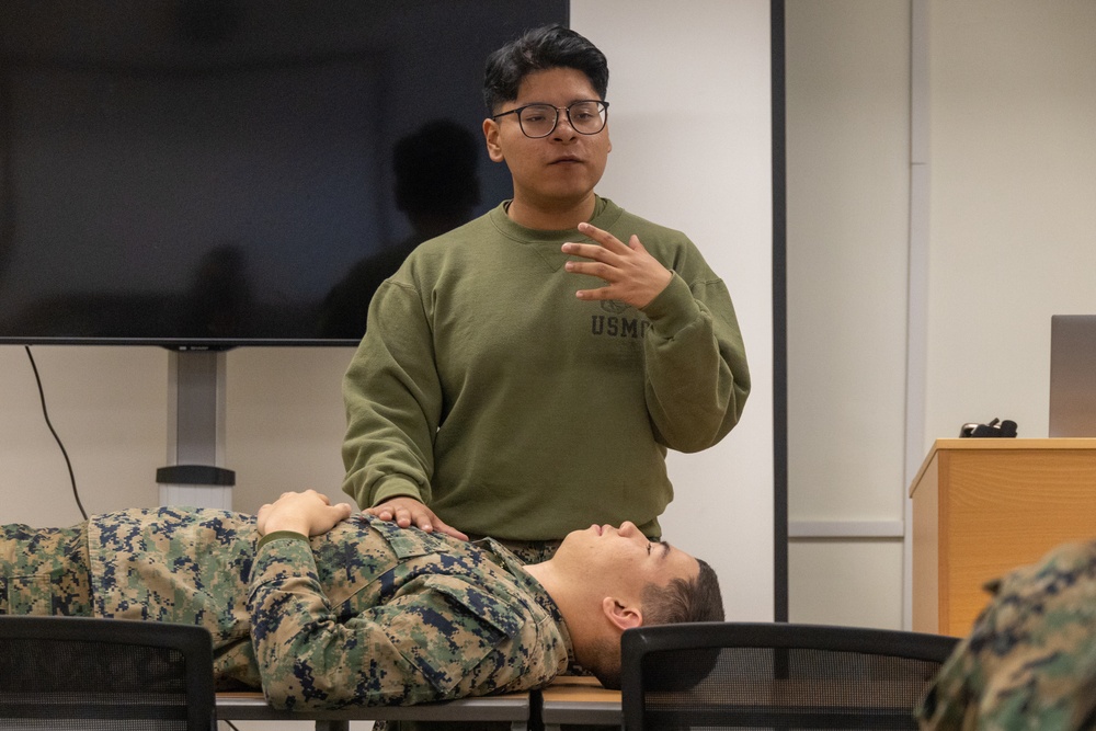 KMEP 25.1: Combat Logistics Regiment 3 Tactical Combat Casualty Care Training