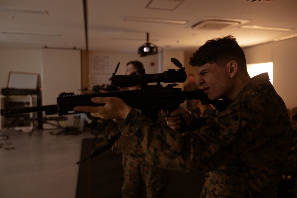 Kubasaki High School’s Marine Corps JROTC visits the ISMT