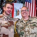 Combined Air Operation Center members attend a Pet the Jet event