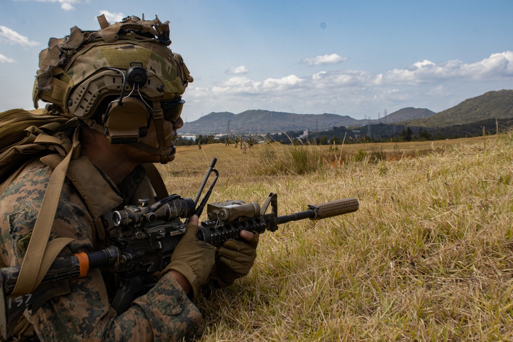 BLT 2/4 conducts Bilateral Live Fire Range