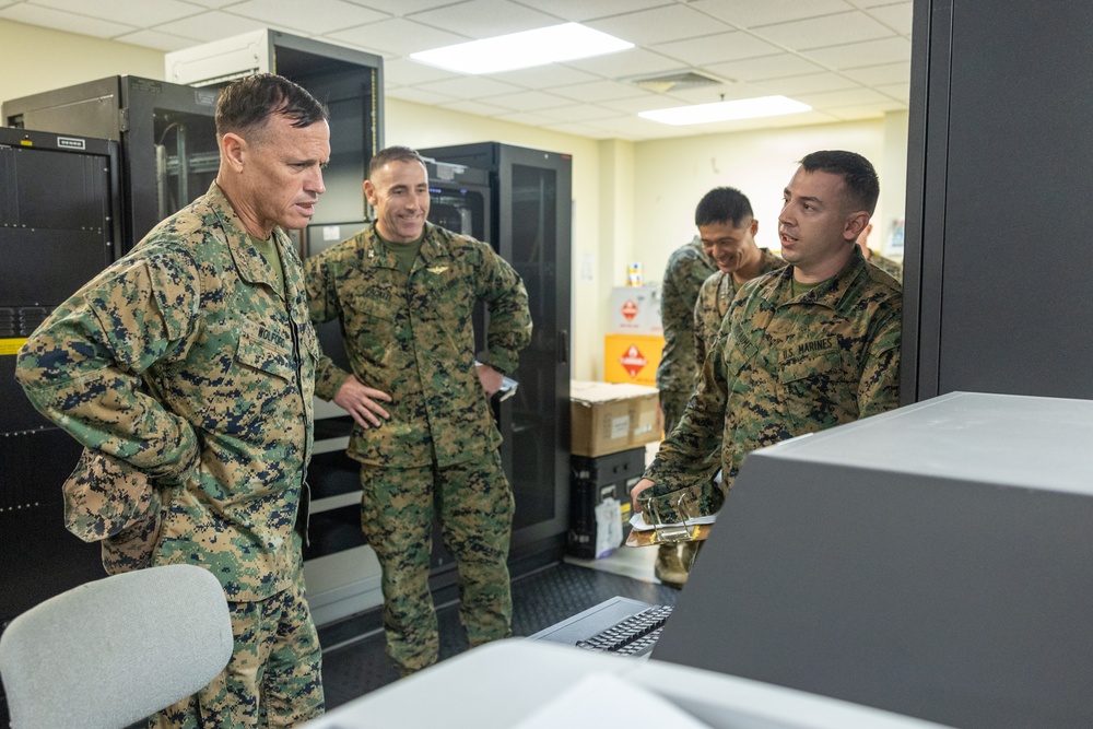 MCIPAC CG MajGen Wolford tours MCAS Futenma | Resolute Response 2025