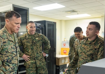 MCIPAC CG MajGen Wolford tours MCAS Futenma | Resolute Response 2025
