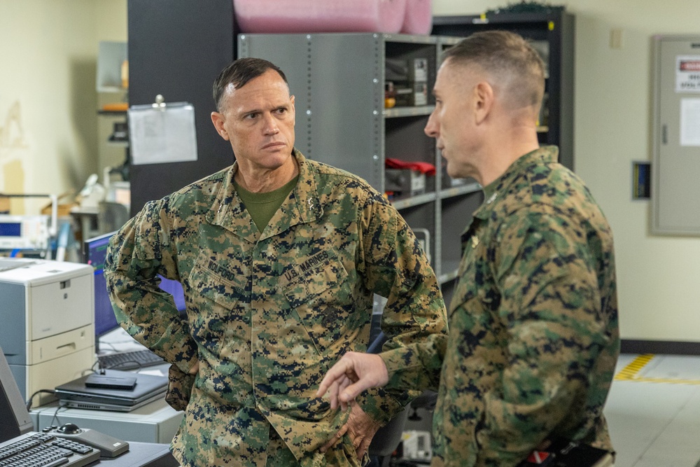 MCIPAC CG MajGen Wolford tours MCAS Futenma | Resolute Response 2025