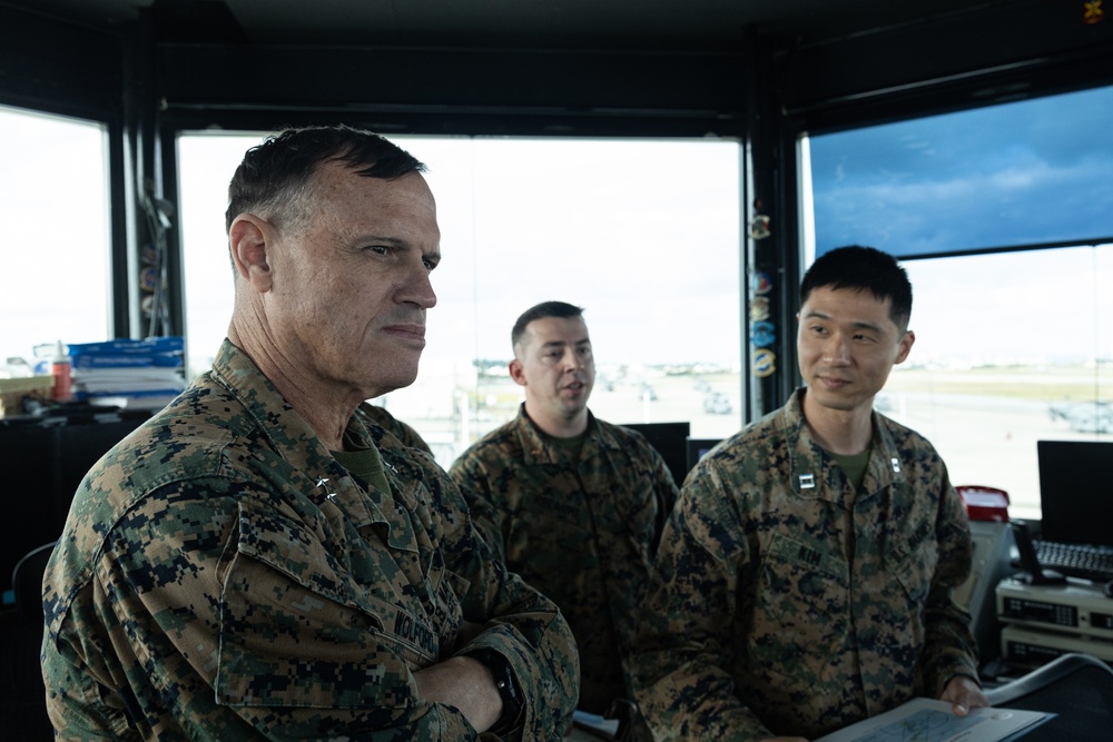 MCIPAC CG MajGen Wolford tours MCAS Futenma | Resolute Response 2025