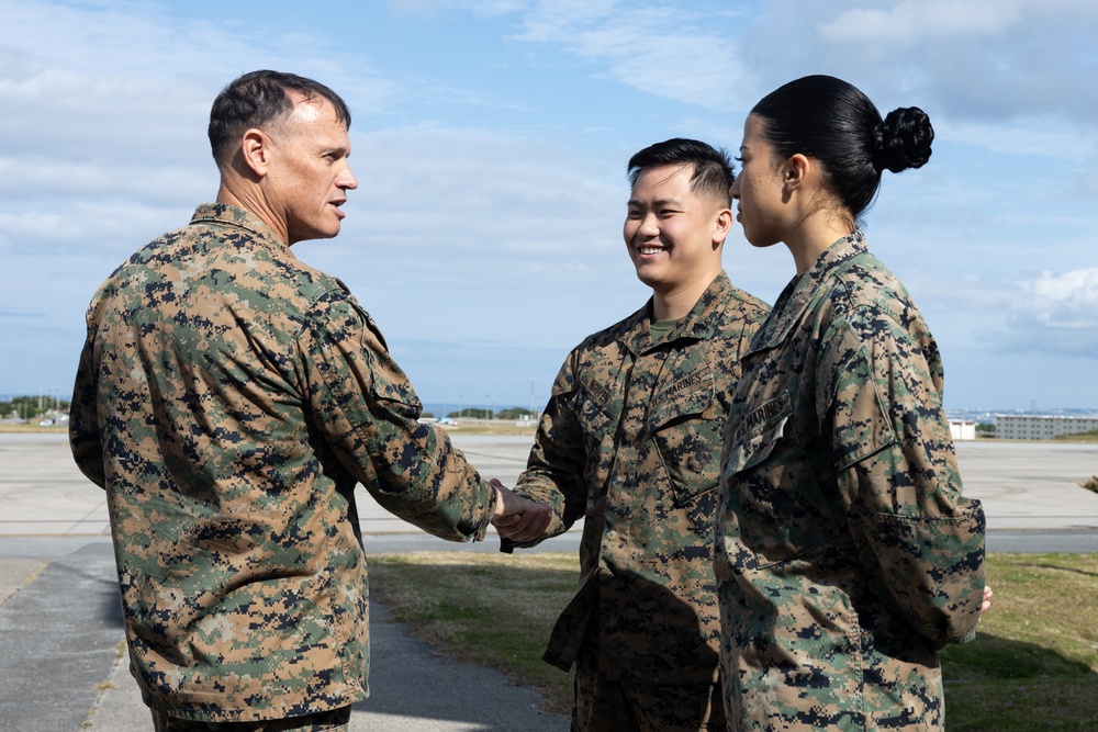 MCIPAC CG MajGen Wolford tours MCAS Futenma | Resolute Response 2025