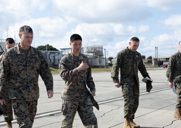 MCIPAC CG MajGen Wolford tours MCAS Futenma | Resolute Response 2025