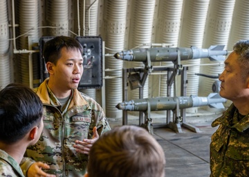 ROKA CFC C4 Director tours 51st FW