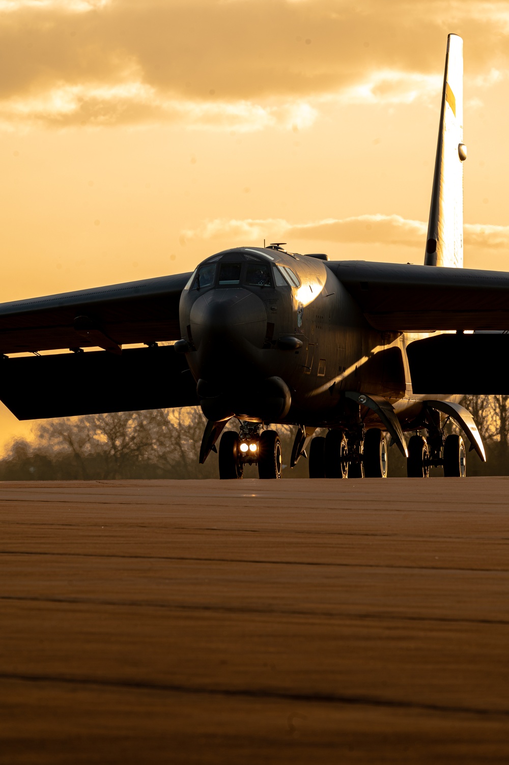 B-52 Stratofortresses return from Bomber Task Force operations