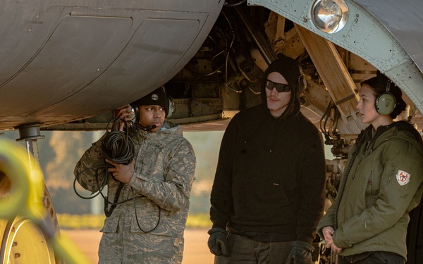 B-52 Stratofortresses return from Bomber Task Force operations