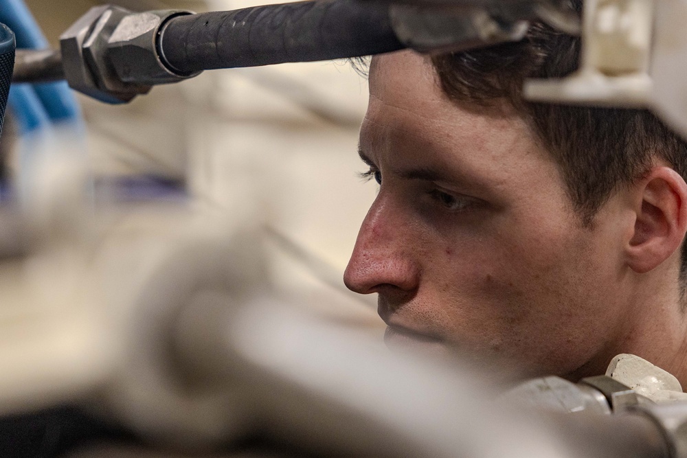 RAST Maintenance aboard USS Ralph Johnson