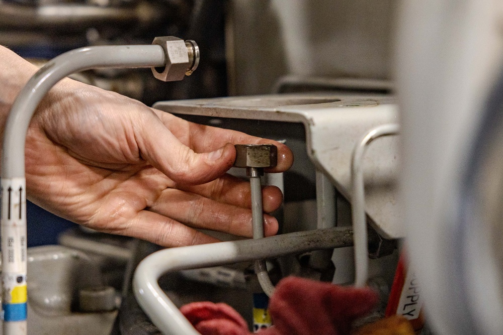 RAST Maintenance aboard USS Ralph Johnson