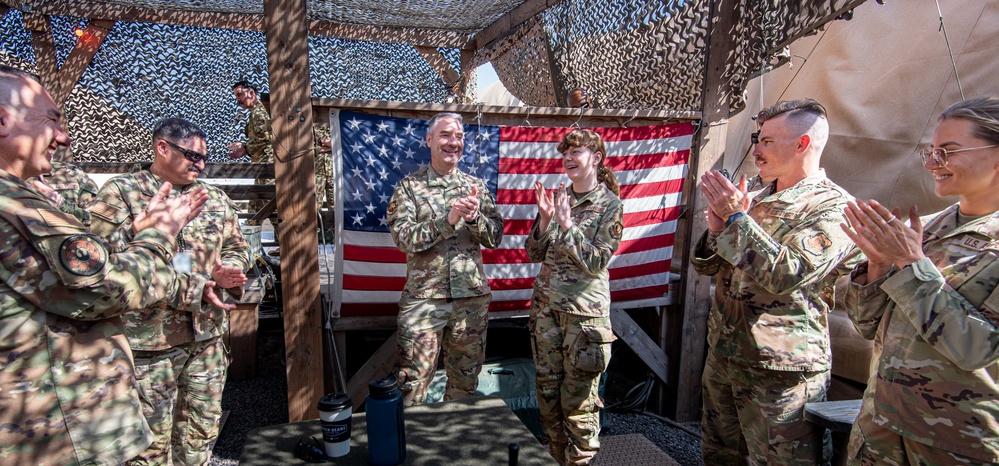 USAFE General visits deployed airlift Airmen in Africa