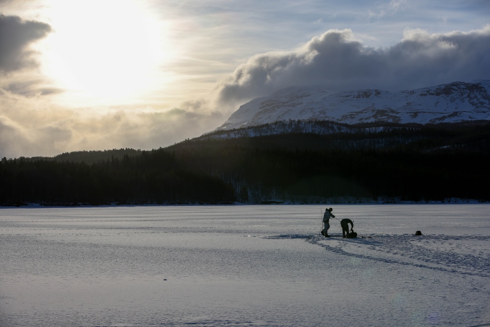 MLRS battalion conducts arctic cold water survival training with Norwegian Army on exercise in Norway