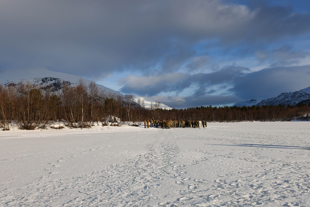 MLRS battalion conducts arctic cold water survival training with Norwegian Army on exercise in Norway