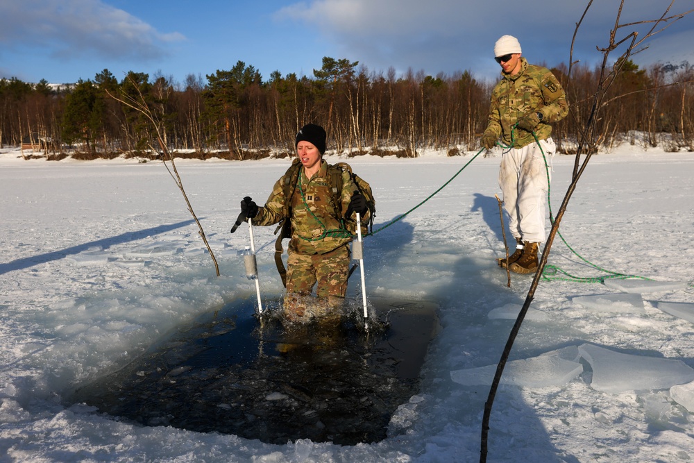 MLRS battalion conducts arctic cold water survival training with Norwegian Army on exercise in Norway