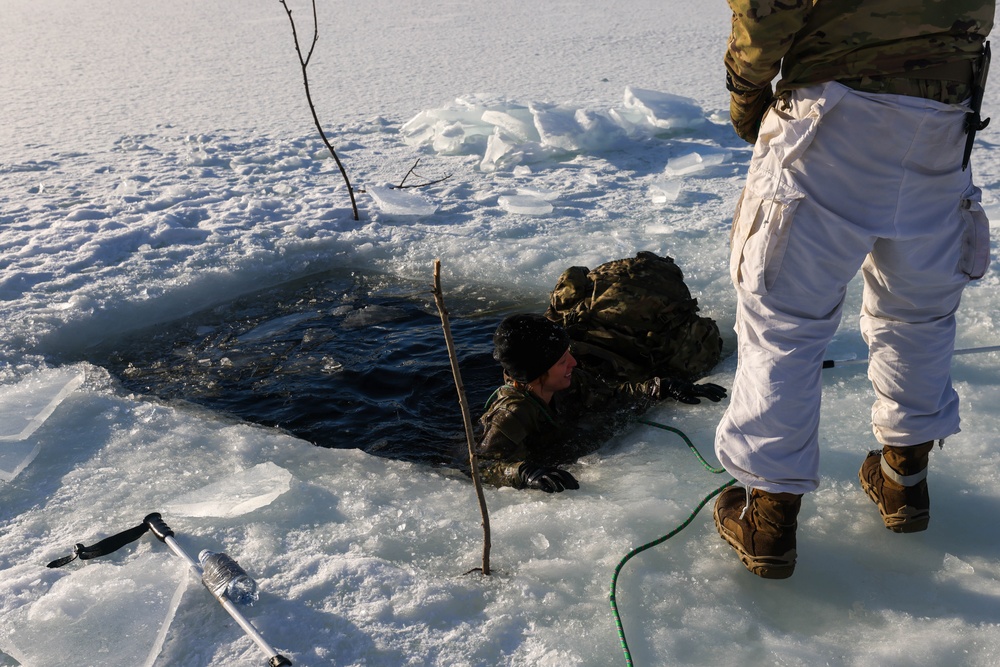 MLRS battalion conducts arctic cold water survival training with Norwegian Army on exercise in Norway