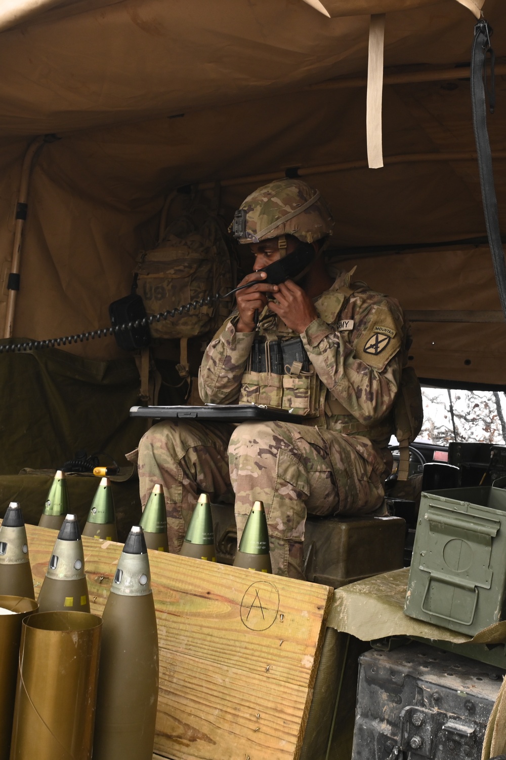 10th Mountain Division Live Fire Exercise