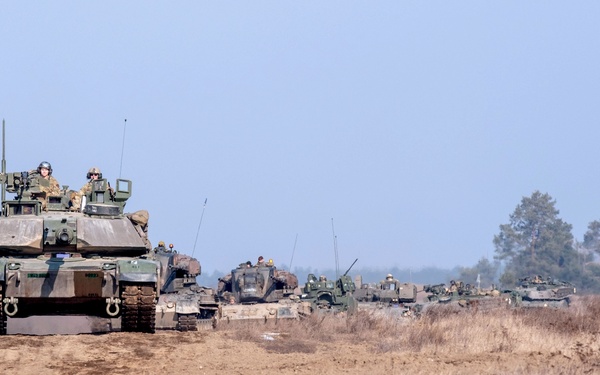 U.S., Romanian and British soldiers demonstrate lethal capabilities in Eastern Poland