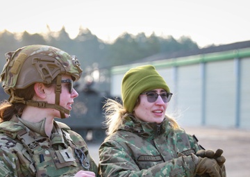 U.S., Romanian and British soldiers demonstrate lethal capabilities in Eastern Poland