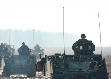 U.S., Romanian and British soldiers demonstrate lethal capabilities in Eastern Poland